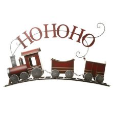 LARGE HO HO HO CHRISTMAS TRAIN DECORATION